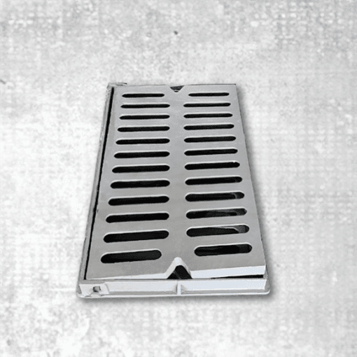 Song chắn rác gang màu Ghi sáng - Kích thước khung 960x530 mm Loại Có bản lề